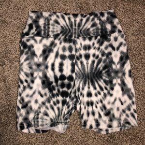 Buckle size medium biker shorts